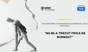 <span class="title-highlight">Burnout talks</span> | speakerii Mind your business și experiența lor cu epuizarea: ”nu mi-a trecut frica de burnout”