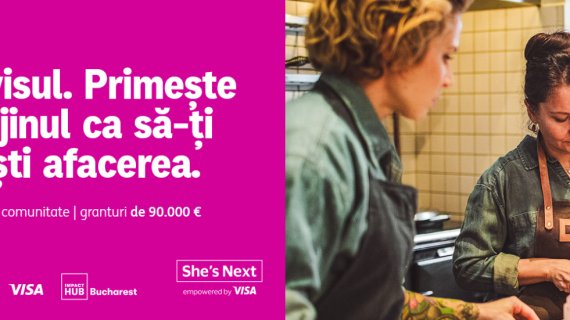 Noua ediție a programului She’s Next: 90.000 de euro în granturi pentru șase antreprenoare din România