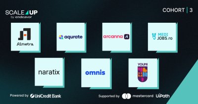 Șapte companii tech intră în programul Scale Up by Endeavor. Care sunt startup-urile selectate în cohorta 2026-2027