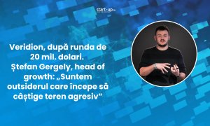 Veridion, după runda de 20 mil. dolari: „Suntem outsiderul care începe să câștige teren agresiv”