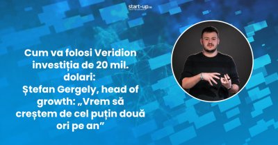 Cum va folosi Veridion investiția de 20 mil. dolari: „Vrem să creștem de cel puțin două ori pe an”