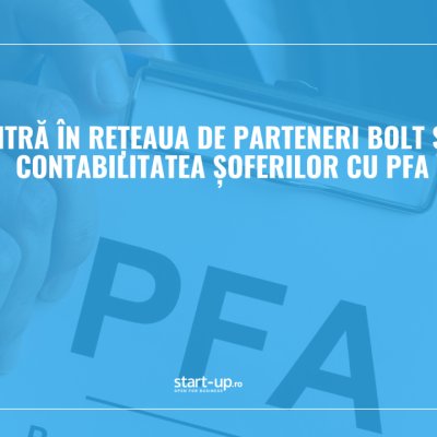 Tot mai mulți șoferi Bolt aleg să lucreze prin PFA. SOLO îi ajută să-și gestioneze mai ușor contabilitatea, taxele și declarațiile