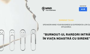 Burnout talks | speakerii Mind your Business și experiența lor cu epuizarea: ”burnout-ul rareori intră în viața noastră cu sirene”