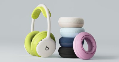 Beats 360 - căști over-ear cu pernițe care se schimbă, culori frumoase și rezistență la apă