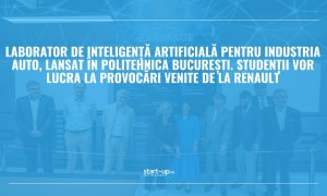 Laborator de inteligență artificială pentru industria auto, deschis în Politehnica București. Studenții vor lucra la provocări venite de la Renault