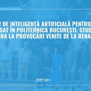 Laborator de inteligență artificială pentru industria auto, deschis în Politehnica București. Studenții vor lucra la provocări venite de la Renault