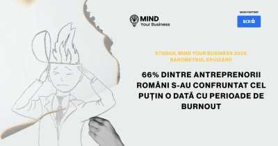 Descarcă studiul Mind your Business 2026. Antreprenorii nu mai mocnesc, ci sunt afectați de burnout