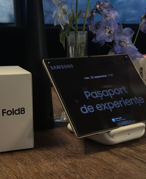Samsung și KANE lansează un parteneriat care integrează Galaxy Z Fold8 în experiența culinară