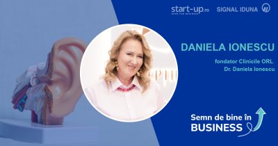 Dr. Daniela Ionescu, medic și fondator Clinicile ORL Dr. Daniela Ionescu | ”un lider care dispare exact când e greu nu mai este lider, e doar acționar”