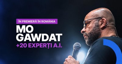 Tehnologia AI între utopie și distopie: Mo Gawdat și alți 20 de experți tech dezbat tema zilei la IQ Digital Summit Bucharest, pe 15 octombrie