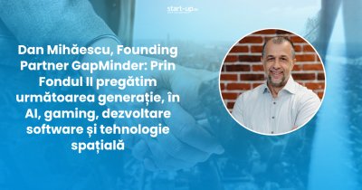 Cinci startup-uri românești din portofoliul GapMinder depășesc 140 mil. de dolari în venituri anualizate