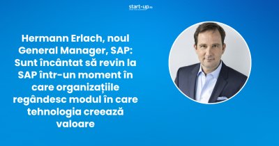 De la Microsoft Austria la SAP: Hermann Erlach preia conducerea unei regiuni cu 24 de țări, inclusiv România