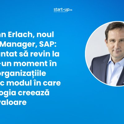 De la Microsoft Austria la SAP: Hermann Erlach preia conducerea unei regiuni cu 24 de țări, inclusiv România