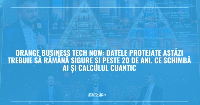 Orange Business Tech Now: Datele protejate astăzi trebuie să rămână sigure și peste 20 de ani. Ce schimbă AI și calculul cuantic