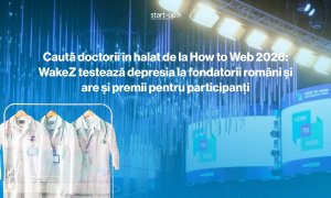 Caută doctorii în halat de la How to Web 2026 | WakeZ testează depresia la fondatorii români și are și premii pentru participanți