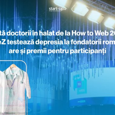 Caută doctorii în halat de la How to Web 2026 | WakeZ testează depresia la fondatorii români și are și premii pentru participanți