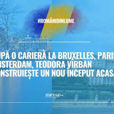 După o carieră la Bruxelles, Paris și Amsterdam, Teodora Vîrban construiește un nou început acasă | Români din lume