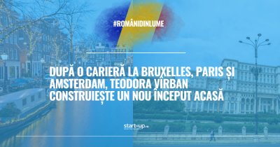 După o carieră la Bruxelles, Paris și Amsterdam, Teodora Vîrban construiește un nou început acasă | Români din lume
