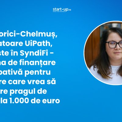 Andra Ciorici-Chelmuș, cofondatoare UiPath, investește în SyndiFi - platforma care vrea să coboare pragul de investiție la 1.000 de euro