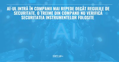 AI-ul intră în companii mai repede decât regulile de securitate. O treime din companii nu verifică securitatea instrumentelor folosite