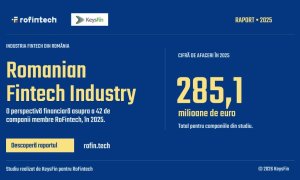 Fintech-urile din RoFintech, afaceri de 285 mil. euro în 2025. Aproape jumătate dintre companiile analizate au raportat pierderi