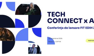 TECH CONNECT x AI, 10 noiembrie la Brașov. Cum pot folosi IMM-urile inteligența artificială