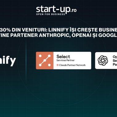 De la sub 1% la 30% din venituri: Linnify își crește businessul cu agenți AI și devine partener Anthropic, OpenAI și Google Cloud