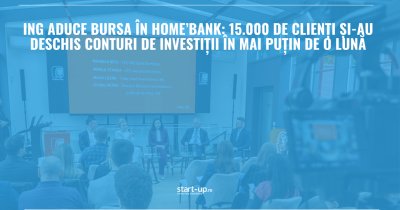 ING aduce bursa în Home’Bank: 15.000 de clienți și-au deschis conturi de investiții în mai puțin de o lună