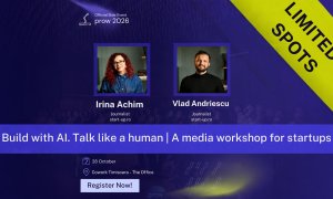 Înscrie-te la workshop-ul start-up.ro dedicat startup-urilor de la Timișoara | 28 octombrie, side-event PROW