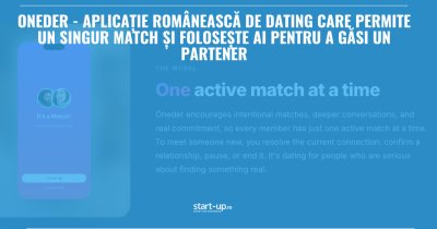 Doi români construiesc Oneder, o aplicație de dating care permite un singur match și folosește AI pentru a găsi un partener