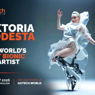 Viktoria Modesta, prima artistă pop bionică din lume, pe Main Stage la ediția aniversară GoTech World 2026