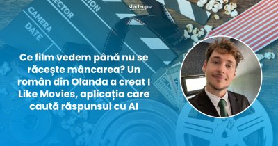 Ce film vedem până nu se răcește mâncarea? Un român din Olanda a creat I Like Movies, aplicația care caută răspunsul cu AI