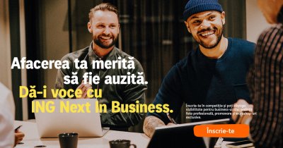 ING lansează Next in Business, platformă prin care vrea să ajute micile afaceri să devină mai vizibile