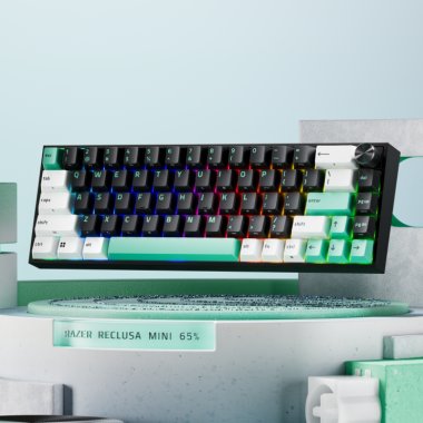 Razer lansează Reclusa Mini 65%, tastatură cu switch-uri magnetice
