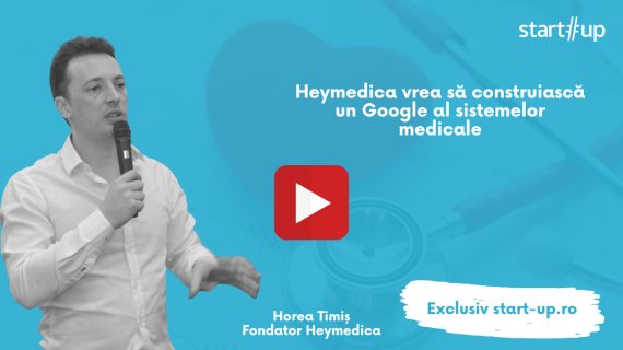 De la sistemul public la un startup: Heymedica, pariul pe un Google medical
